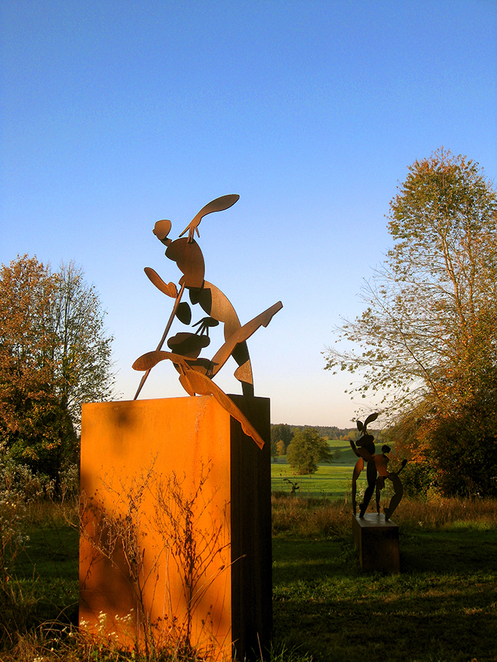 Sonntags im Sommer, Stahl, H 237 m.S.